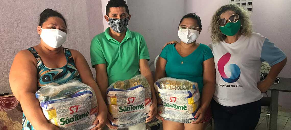 cestas-noticia Em meio à pandemia o apoio tornou-se a única saída para algumas famílias