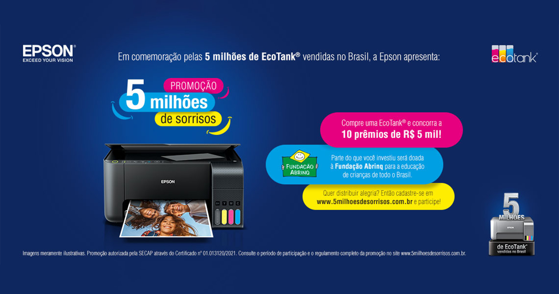 Epson-banner Epson do Brasil e Fundação Abrinq se unem para construir futuros