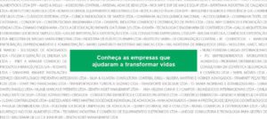 Mais de 70 empresas ajudaram a garantir comida na mesa a milhares de brasileiros