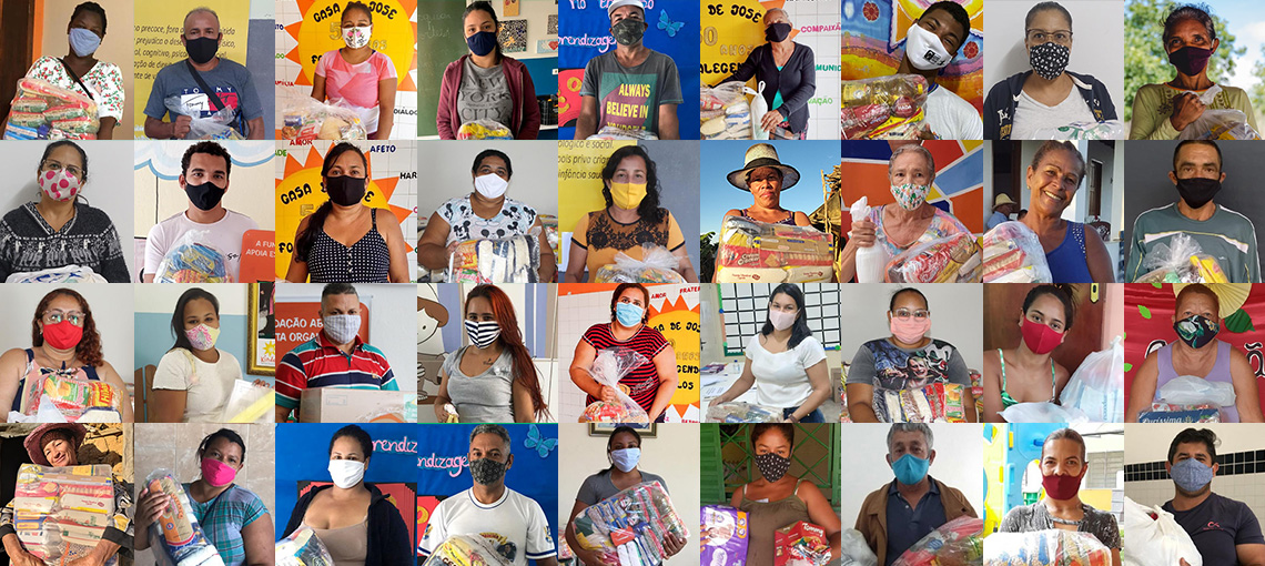 noticia-foto A fome não espera: Fundação Abrinq doa 593,9 toneladas de alimentos para famílias em todo o Brasil