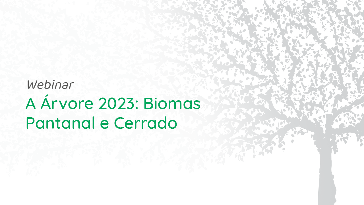 a arvore webinar Confira como foi o webinar A Árvore 2023: Biomas Pantanal e Cerrado