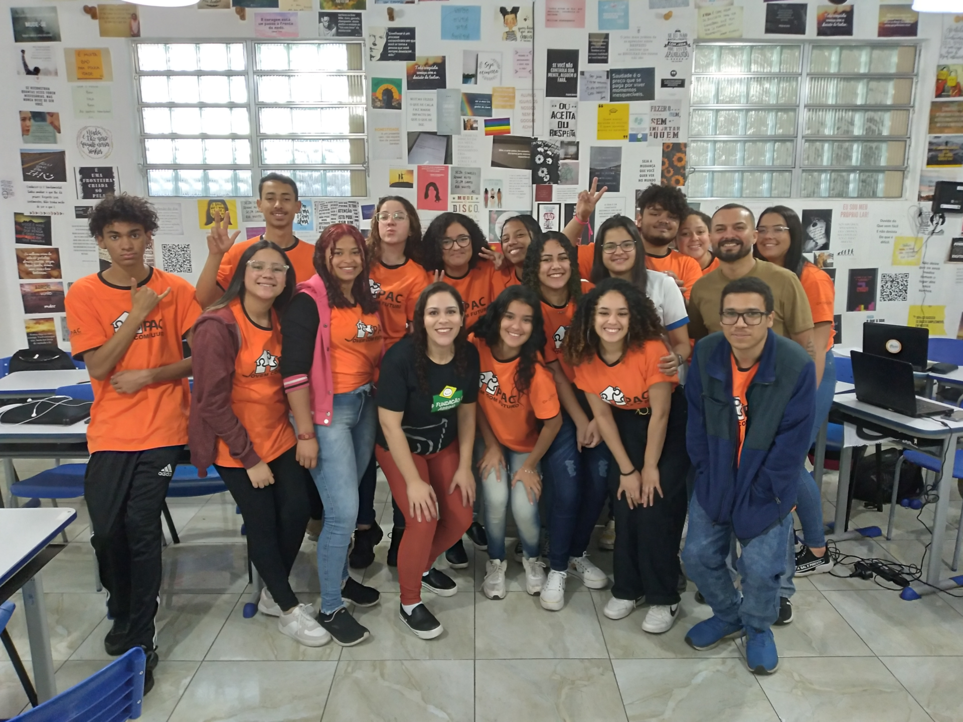 Organização PAC Organização apoiada pela Fundação Abrinq transforma vidas de adolescentes em situação de vulnerabilidade social