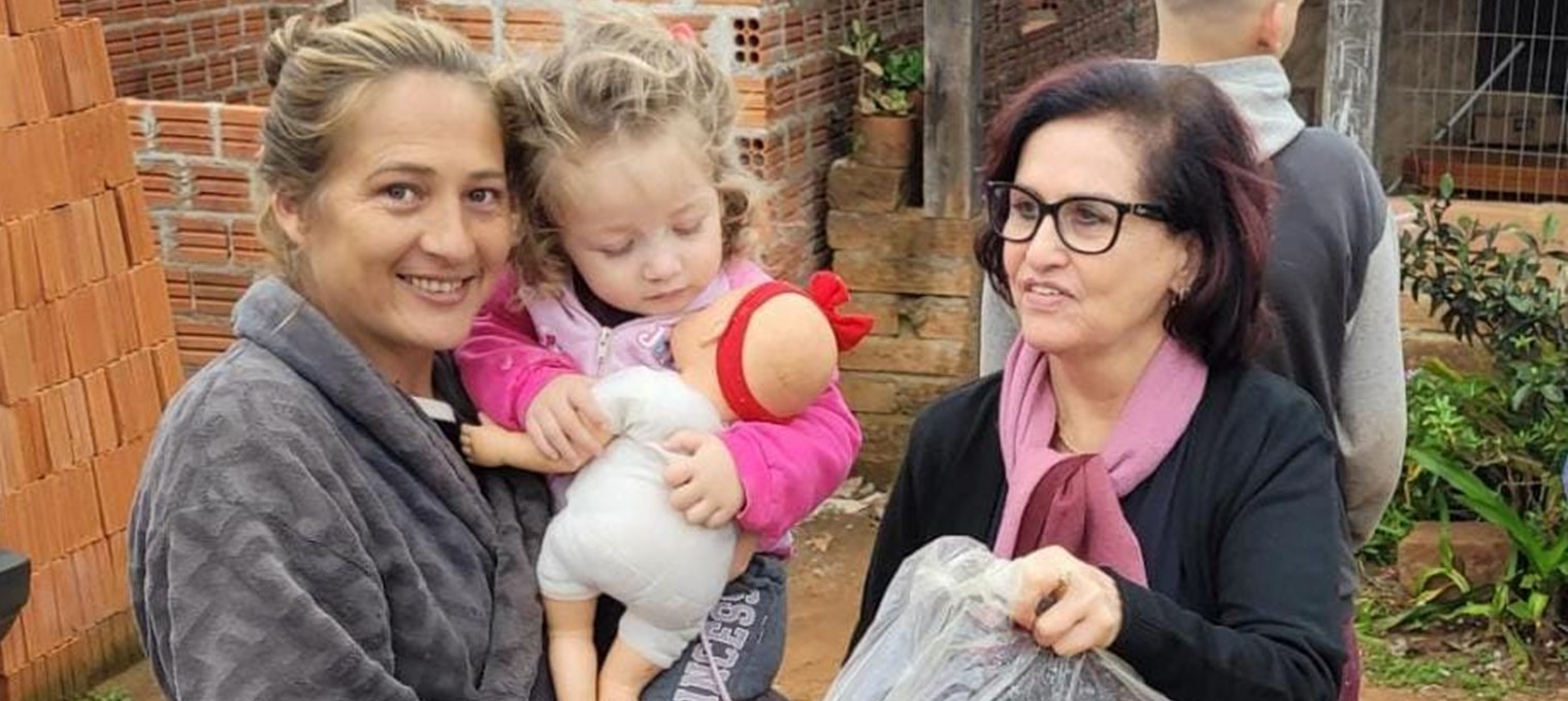 Emergência São Leopoldo Site Fundação Abrinq realiza doações a municípios atingidos por ciclone no Rio Grande do Sul