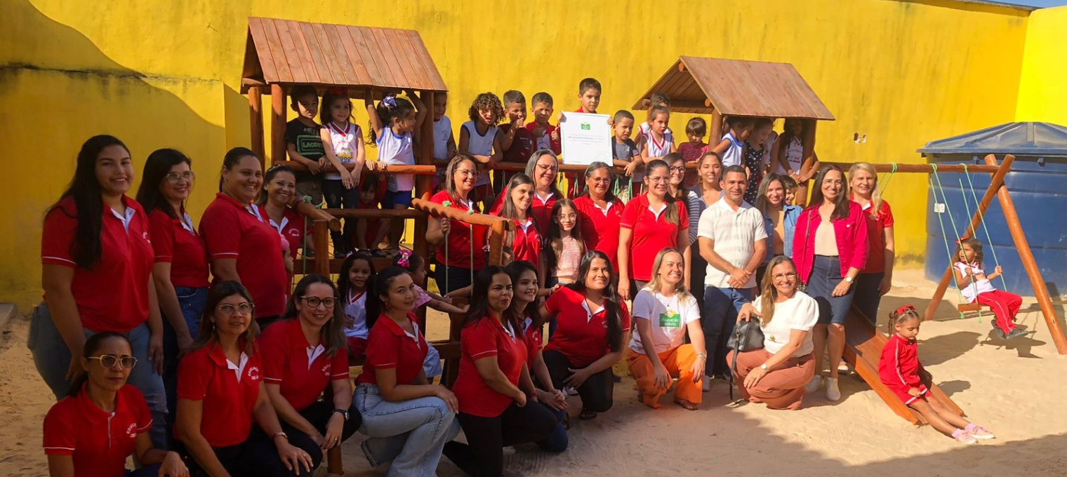 Banner Parques Mais de 2 mil crianças podem brincar com segurança graças à ação da Fundação Abrinq