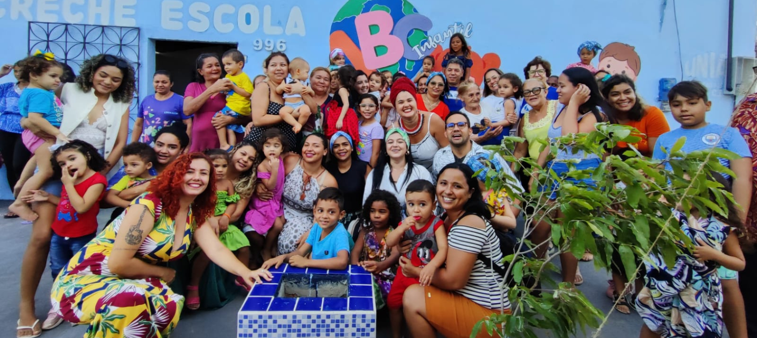 Banner Reforma Creches Mais de mil crianças são beneficiadas com ação de reforma de creches, da Fundação Abrinq (cont.)